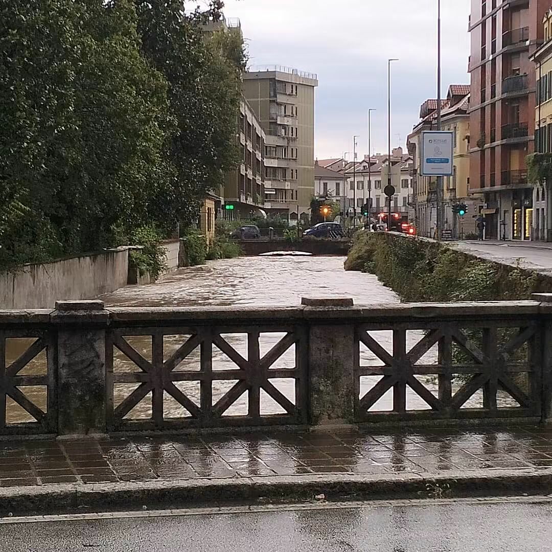 Lambro esondato nel Parco di Monza: acqua sui sentieri. La situazione in città
