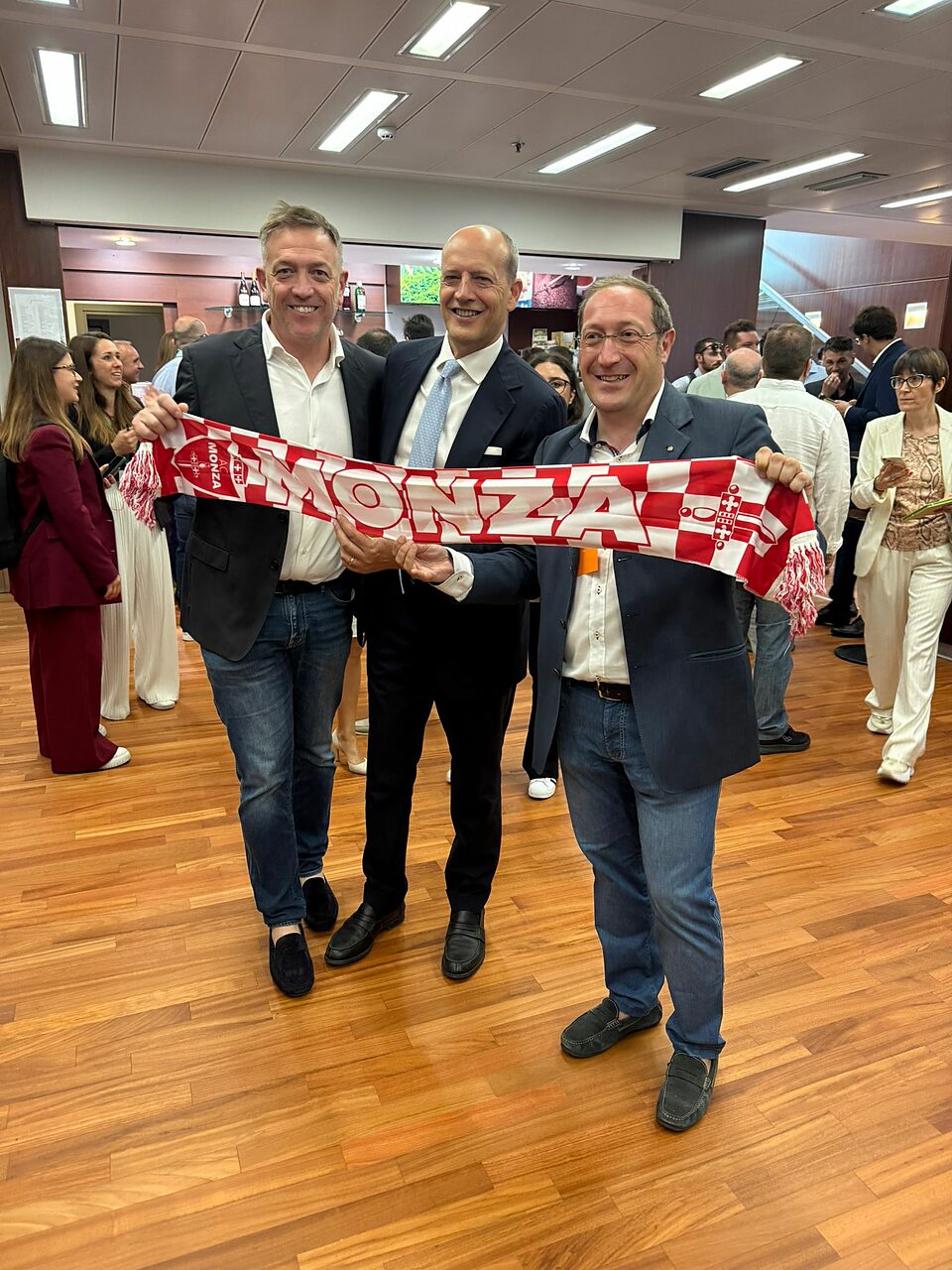 Baldissoni con Travascio e Mancino