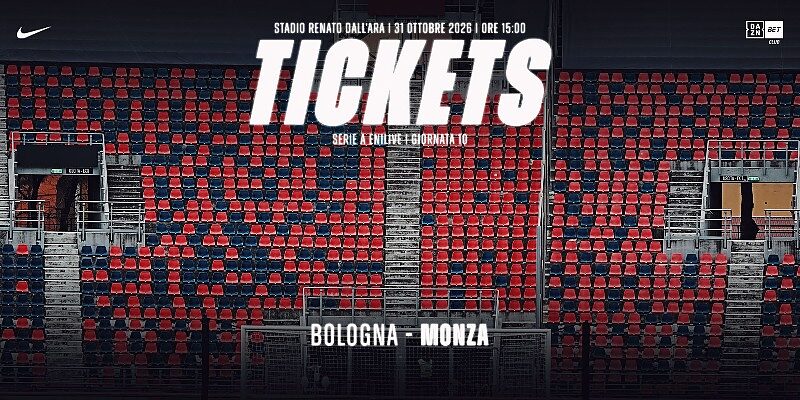 Prevendita Bologna-Monza, il costo (esagerato) nel settore Ospiti!