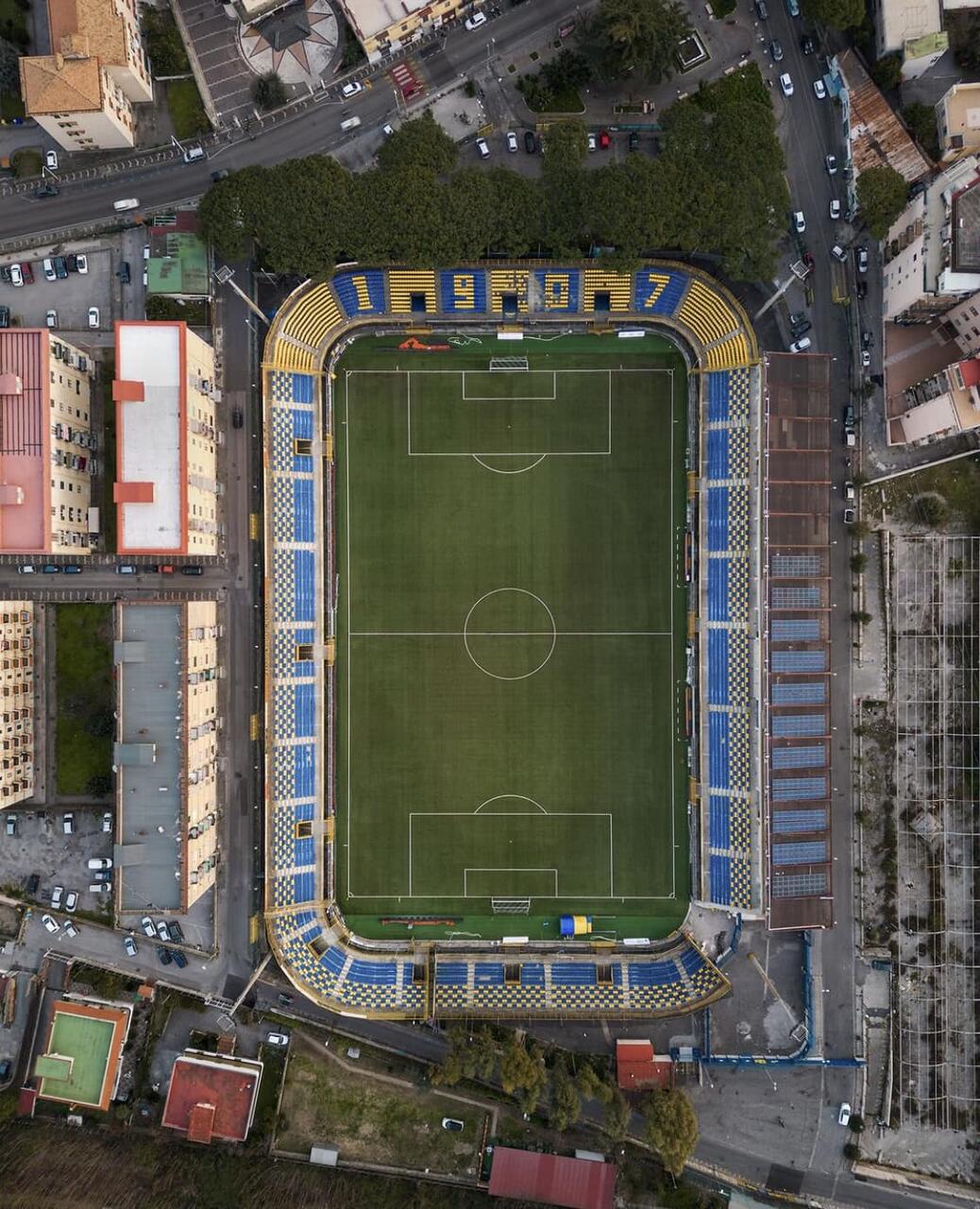 Lo Stadio Romeo Menti di Castellammare di Stabia