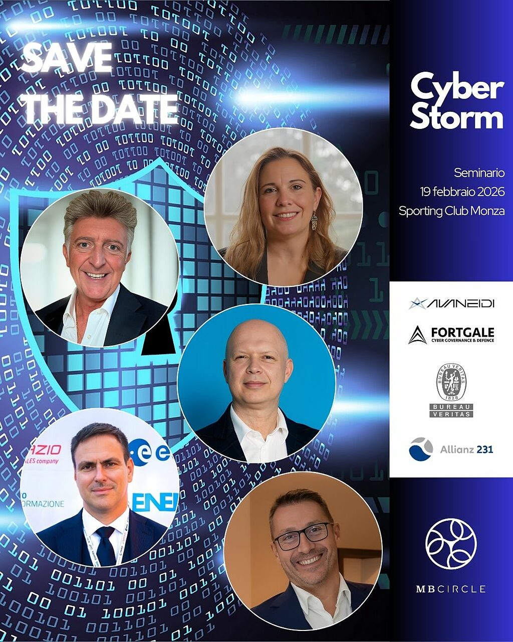 Locandina Evento Cyber Storm