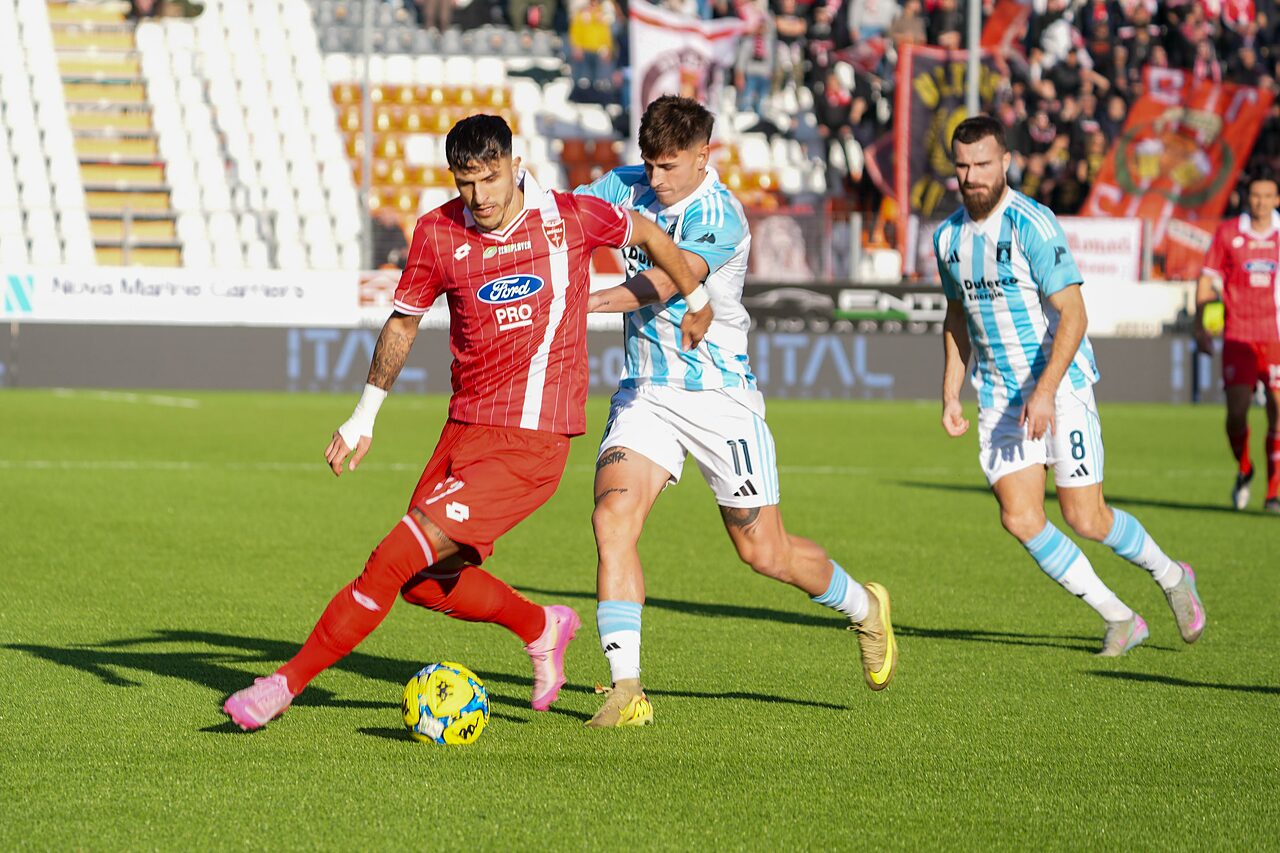 Marce basse a Chiavari nei primi 55' di gioco