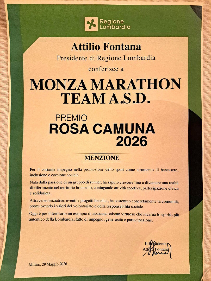 Rosa Camuna - Monza Marathon Team