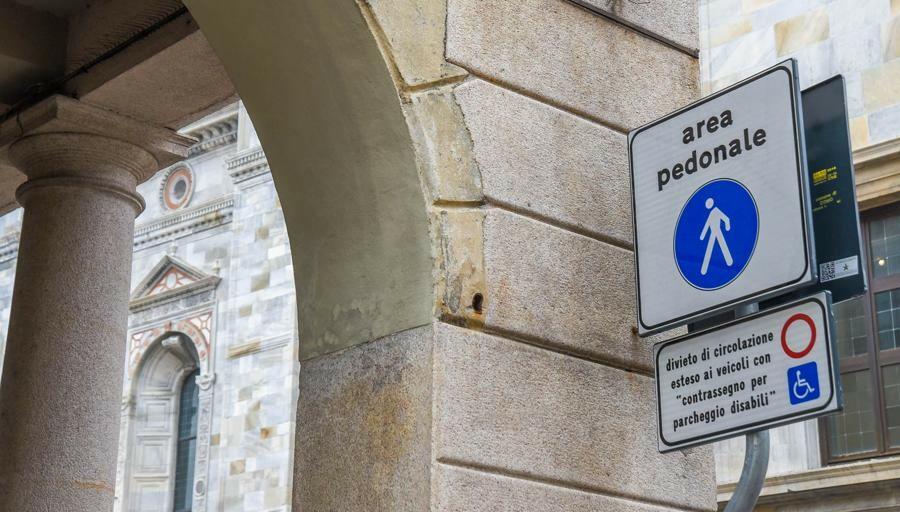 area pedonale ztl monza