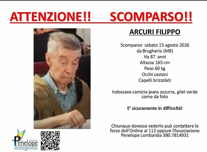L'appello di Penelope Lombardia