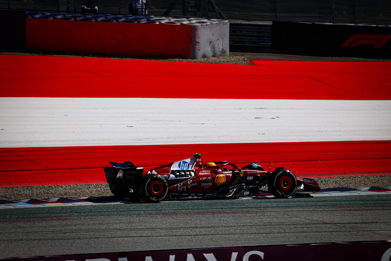 La Ferrari in azione
