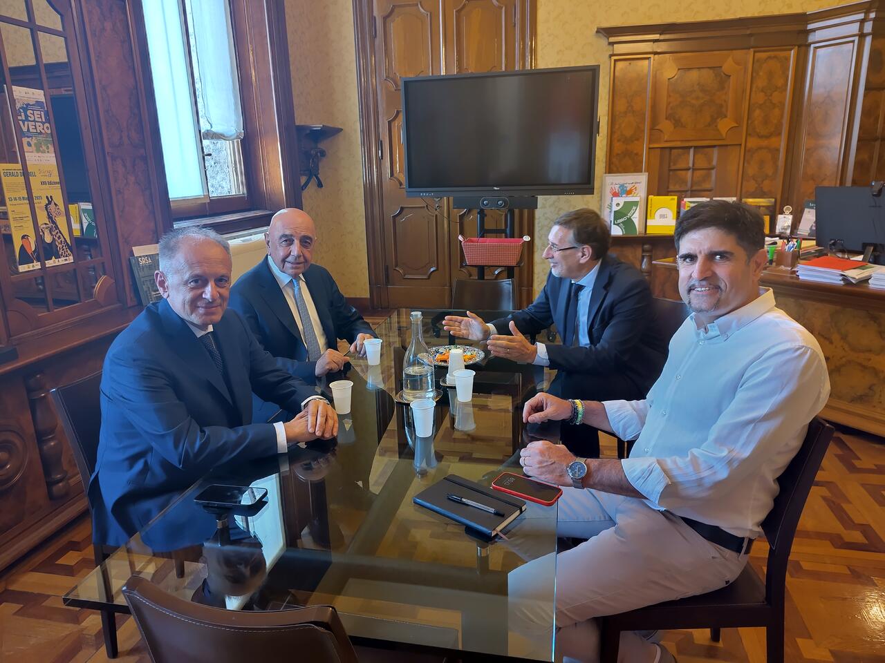 Incontro Istituzioni-Monza