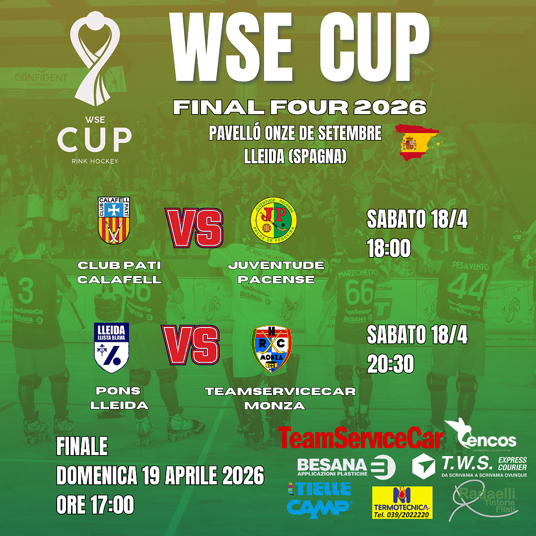 Locandina WSE CUP
