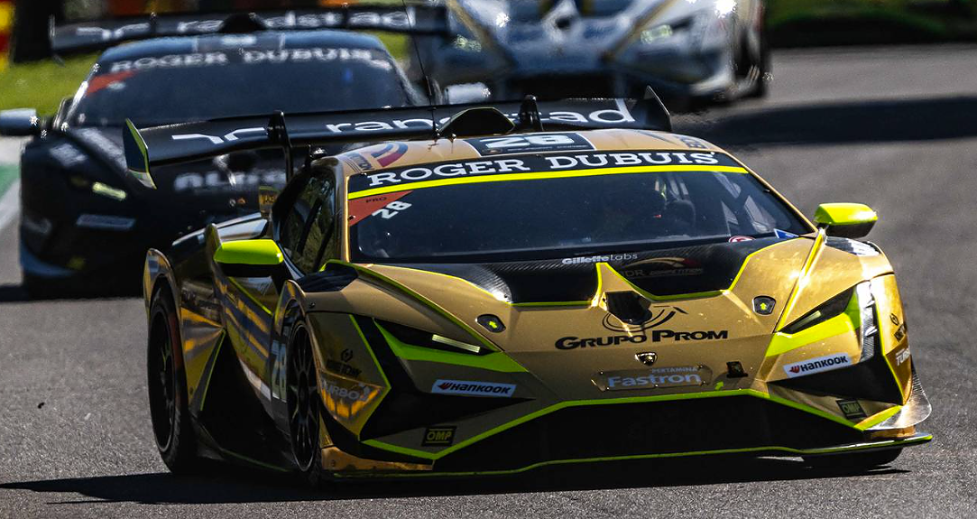 Le Lamborghini Huracan in azione