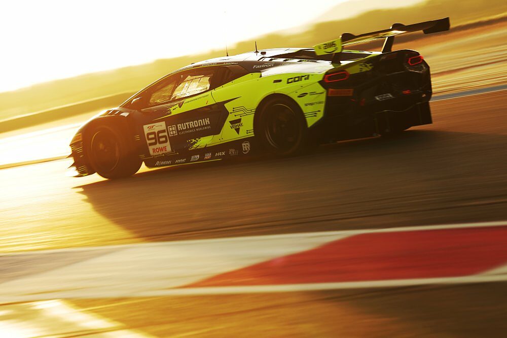 Marco Mapelli in azione con la nuova Lamborghini Temerario
