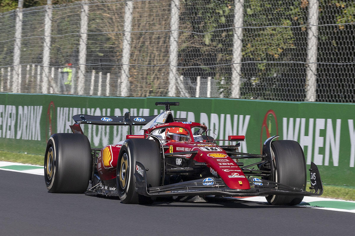 Leclerc in azione