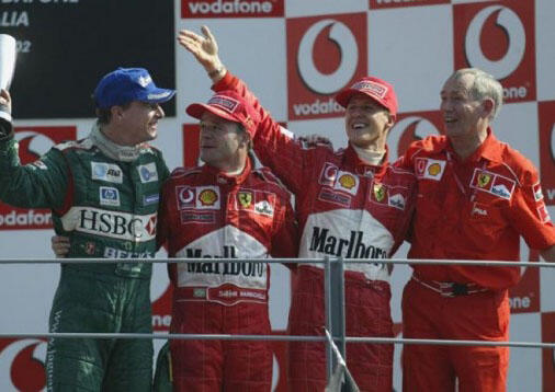2002 La doppietta di Barrichello e Schumacher