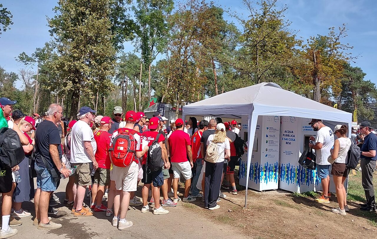 Al GP di Monza non solo motori: tutti i numeri dell'evento (quello dell’acqua fa la differenza)