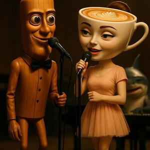ballerina cappuccina y tung tung tung sahur