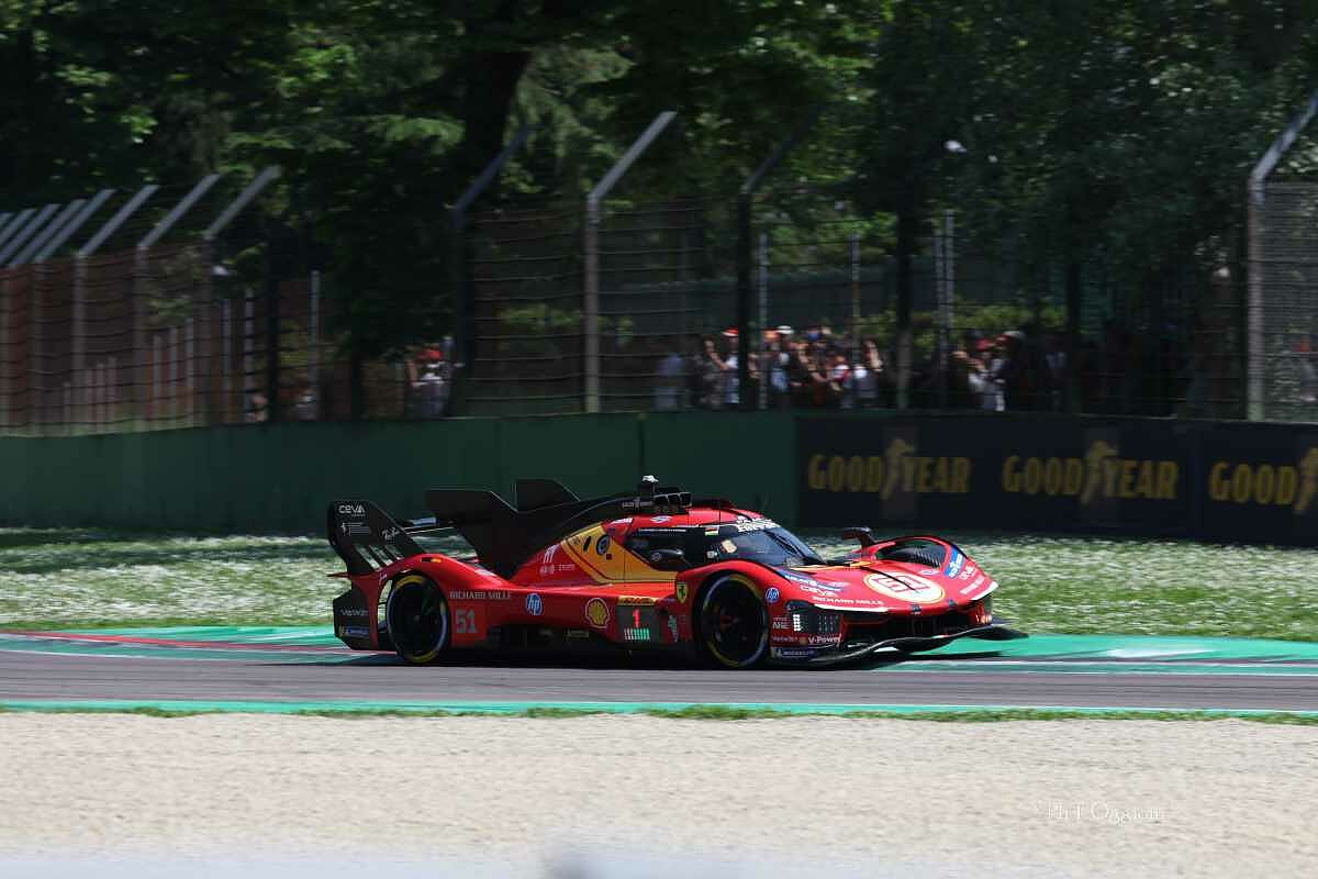 La Ferrari in azione