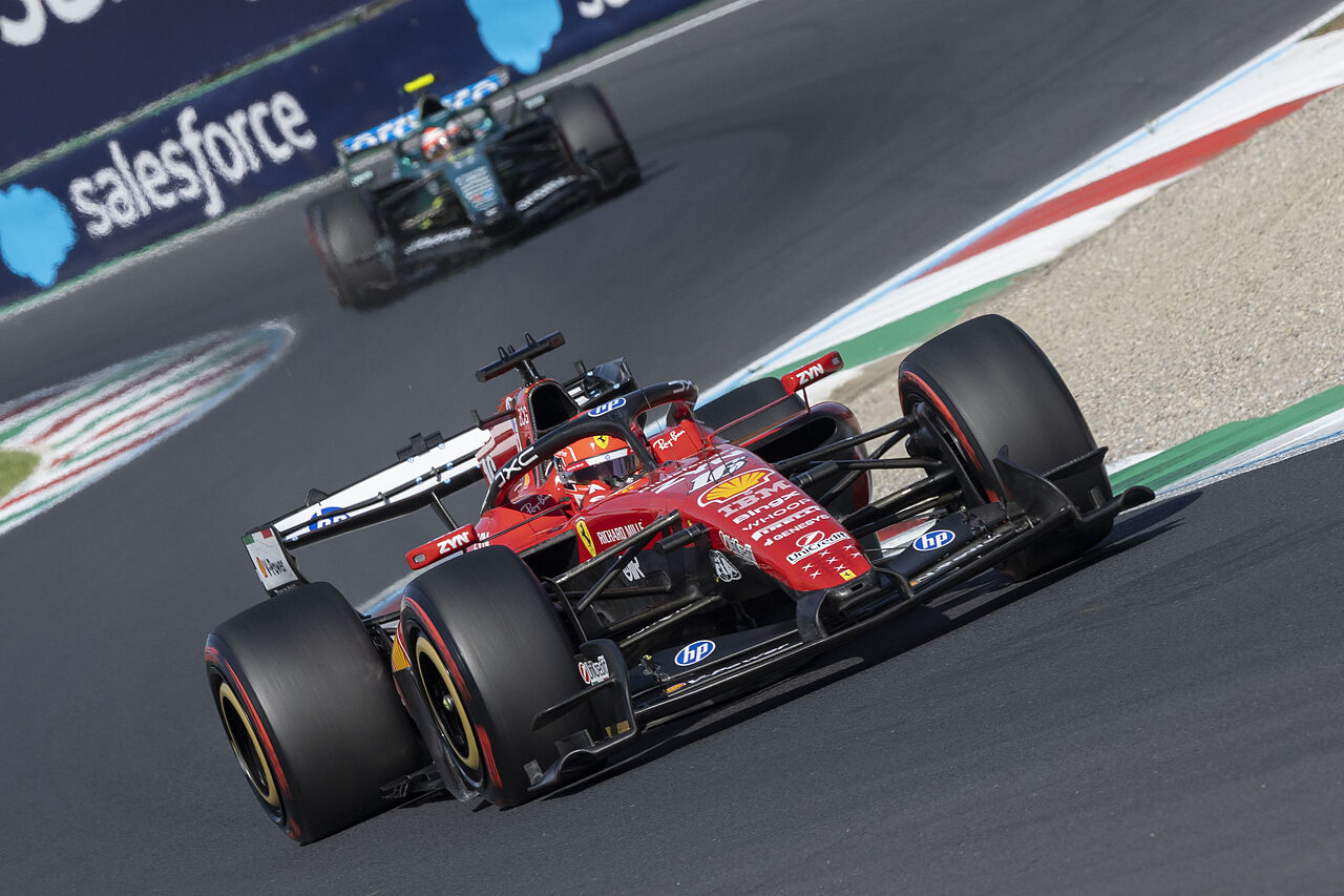 Charles Leclerc in azione