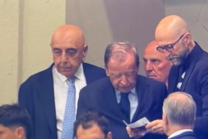 Adriano Galliani a San Siro