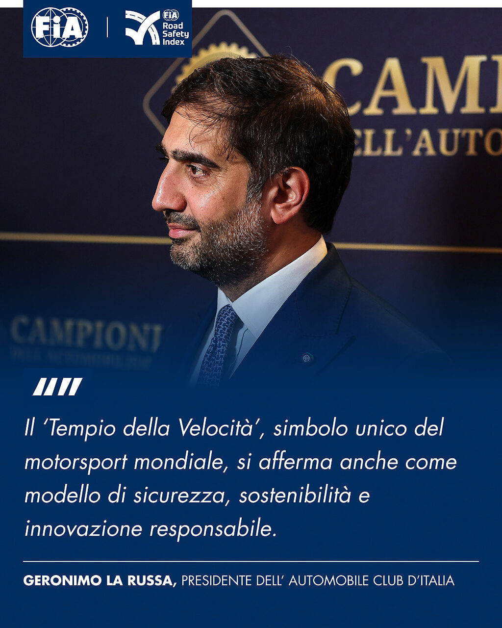 Geronimo La Russa - Presidente Automobile Club d'Italia