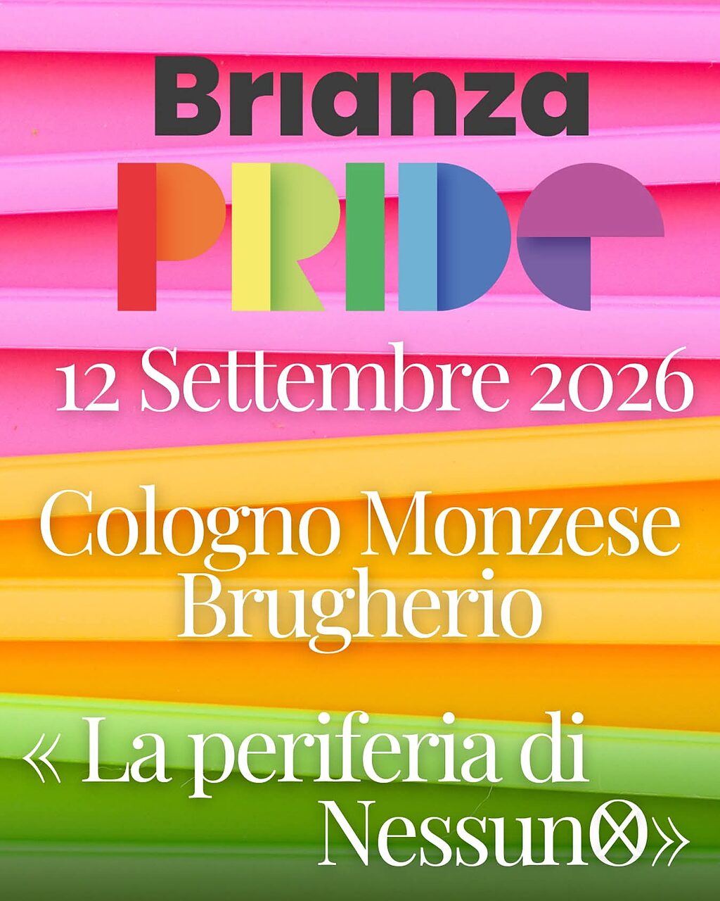 Locandina Brianza Pride 2026