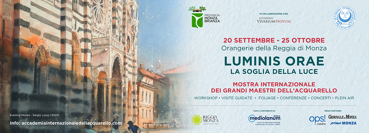 A Monza la Mostra Internazionale dell’Acquarello 2026: date e inaugurazione