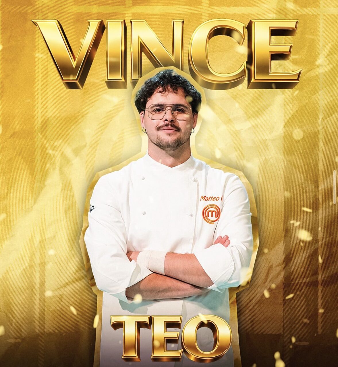 Matteo Canzi, vincitore della 15esima edizione di Masterchef