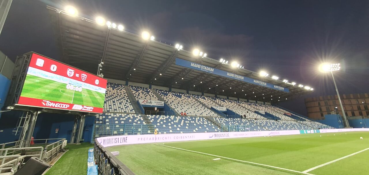 Si accendono le luci allo Stadio