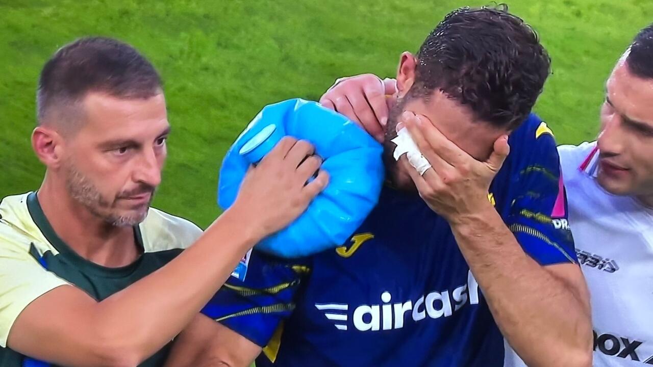 Infortunio Gagliardini