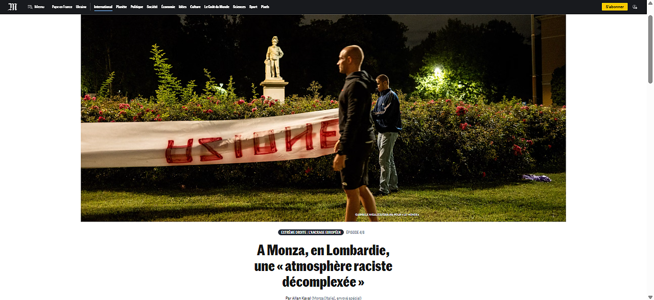 Dal Ponte dei Leoni a Futuro Nazionale: come Monza entra in un reportage della stampa francese