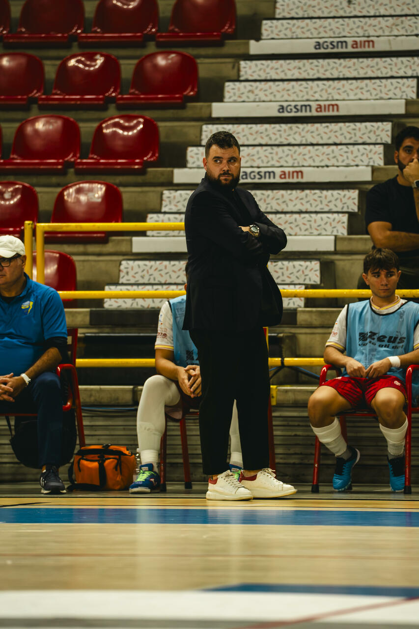 Beppe Dozio, allenatore Energy Saving Futsal
