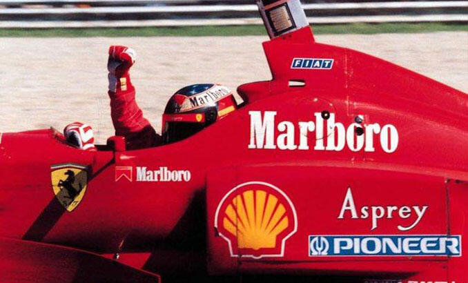 La vittoria di Schumacher nel 1996
