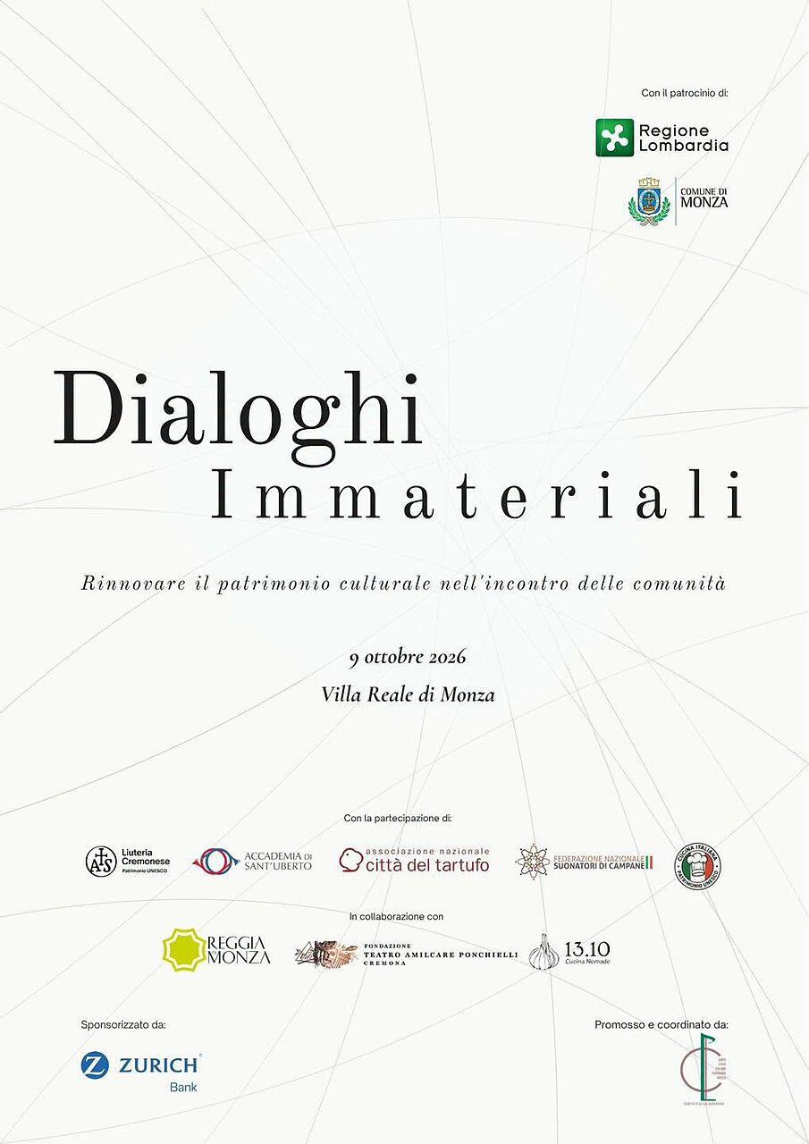 Monza, il 9 ottobre alla Villa Reale arriva Dialoghi Immateriali: il programma completo