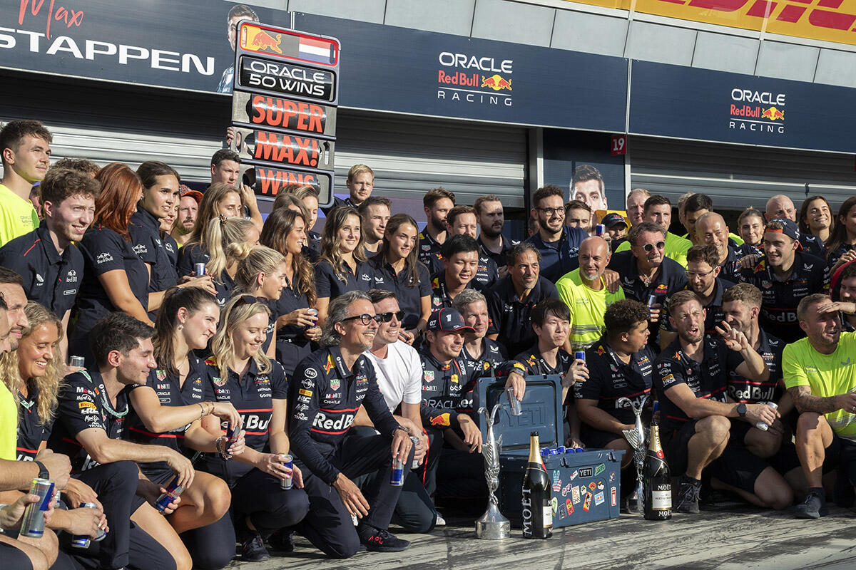 La festa di Red Bull