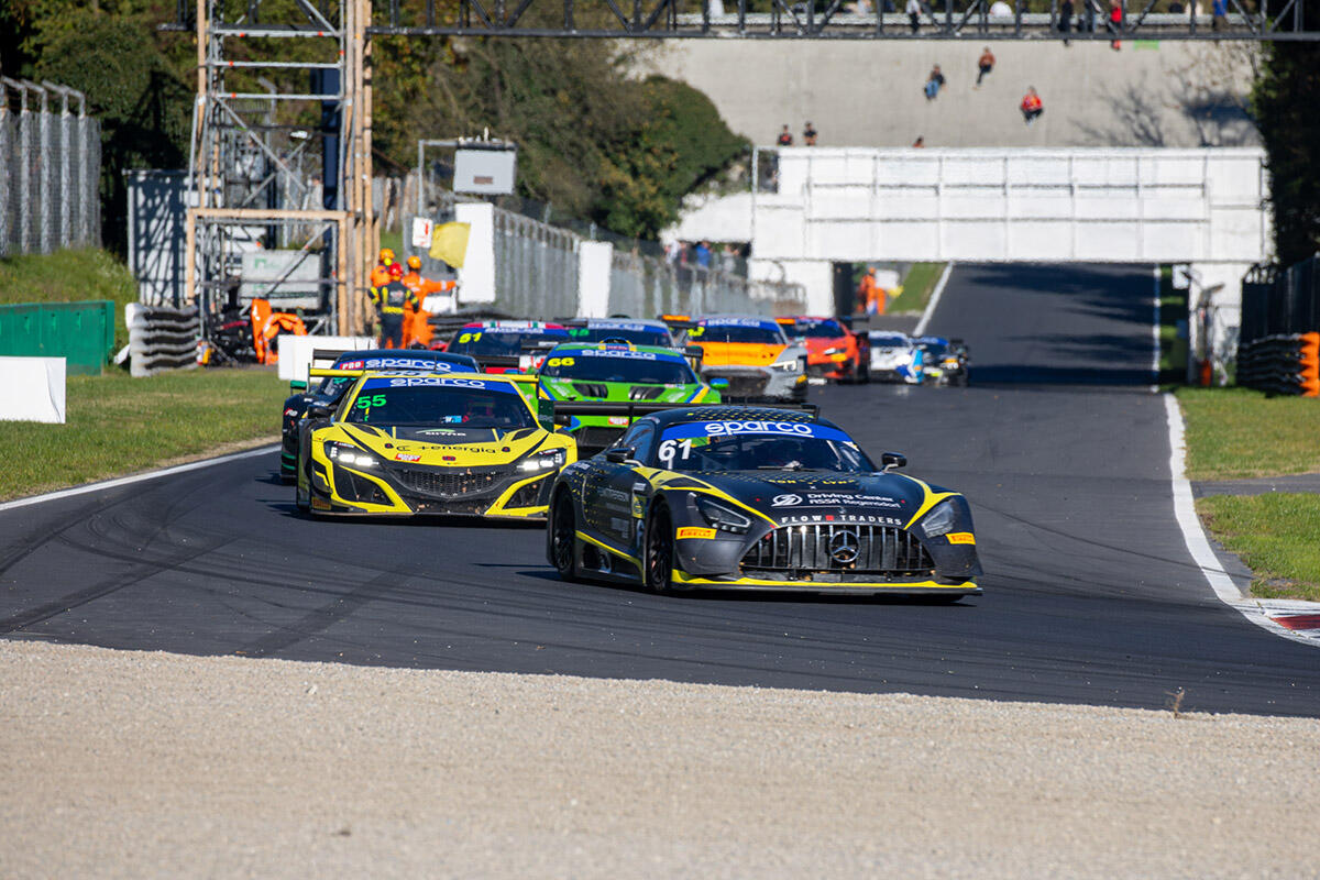 Le vetture GT3 alla variante Ascari