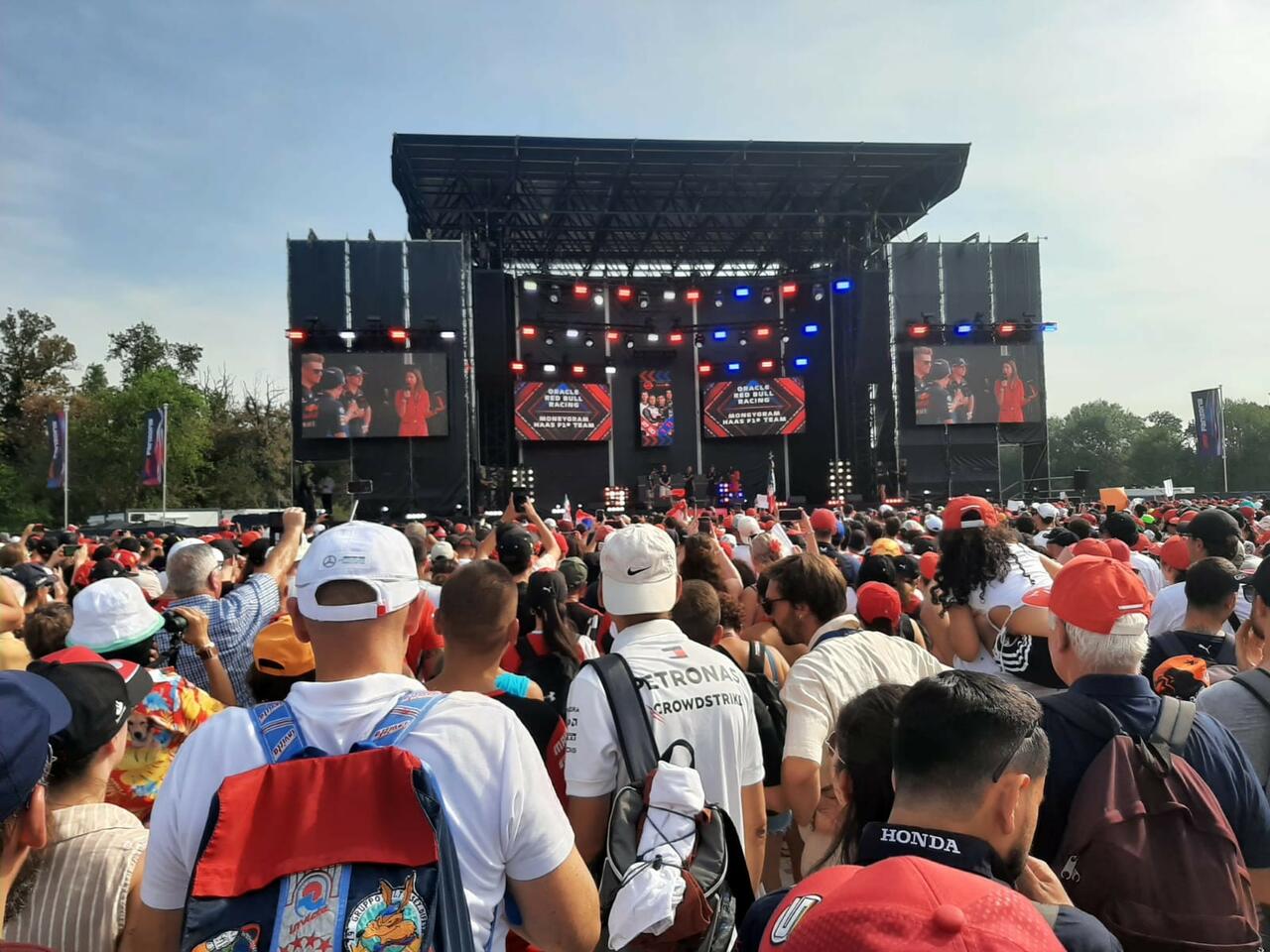 La Fan Zone di Monza dello scorso GP d'Italia