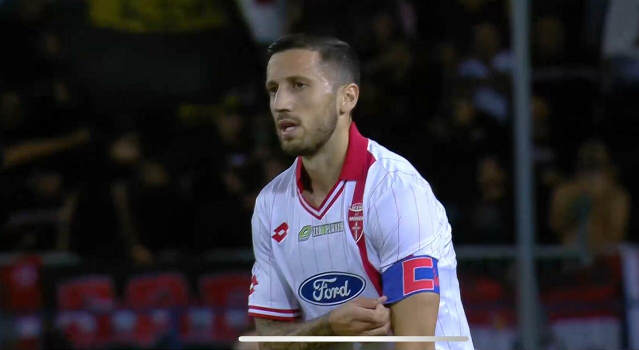 Out il capitano del Monza Ciurria