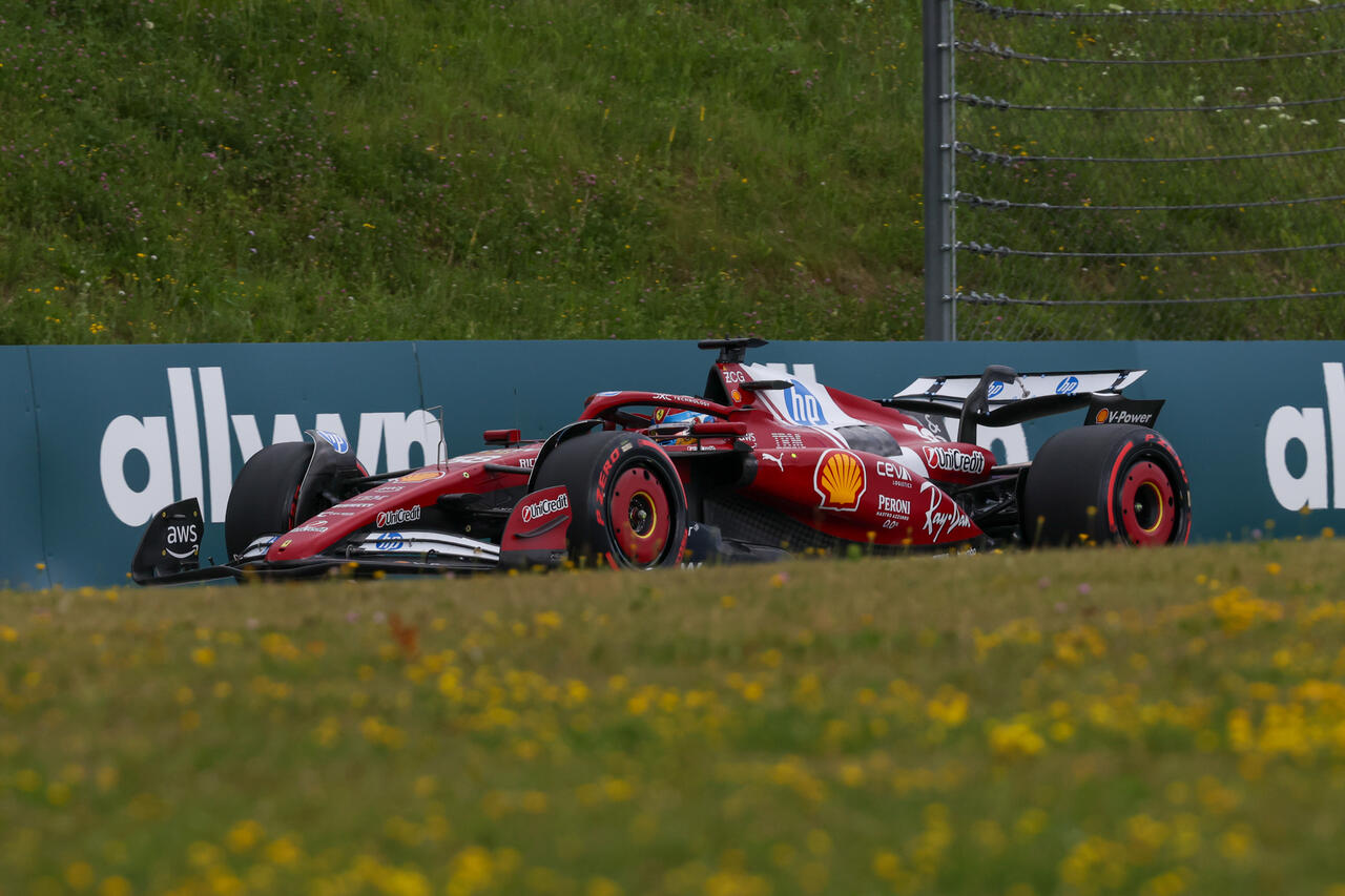 La Ferrari in azione
