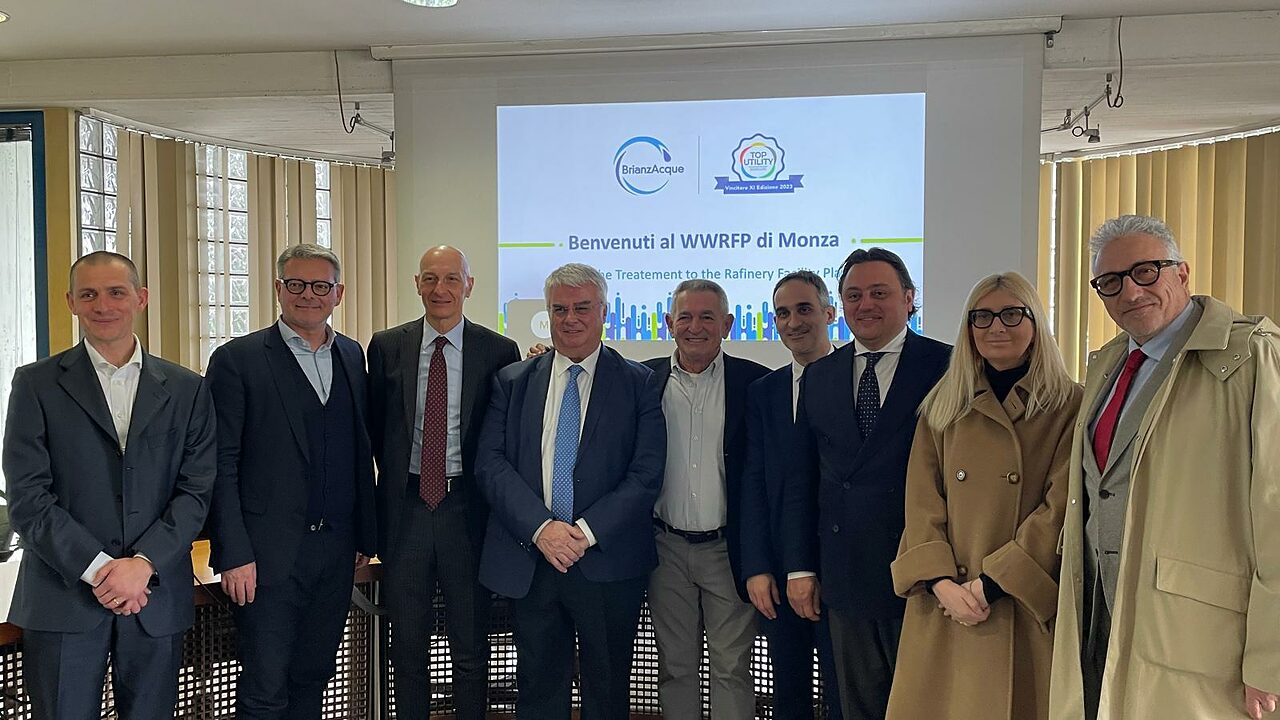 Visita Assolombarda MB a BrianzAcque Depuratore San Rocco