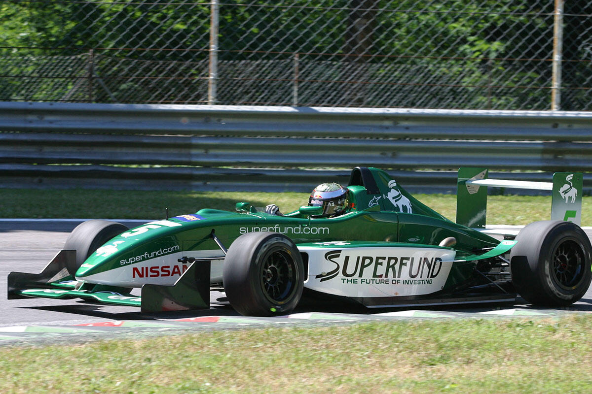 Mathias Lauda in azione