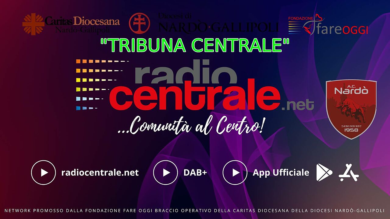 00 su Radio Centrale. Ospite in studio Alessandro De Luca. In collegamento telefonico Valerio Caprino.