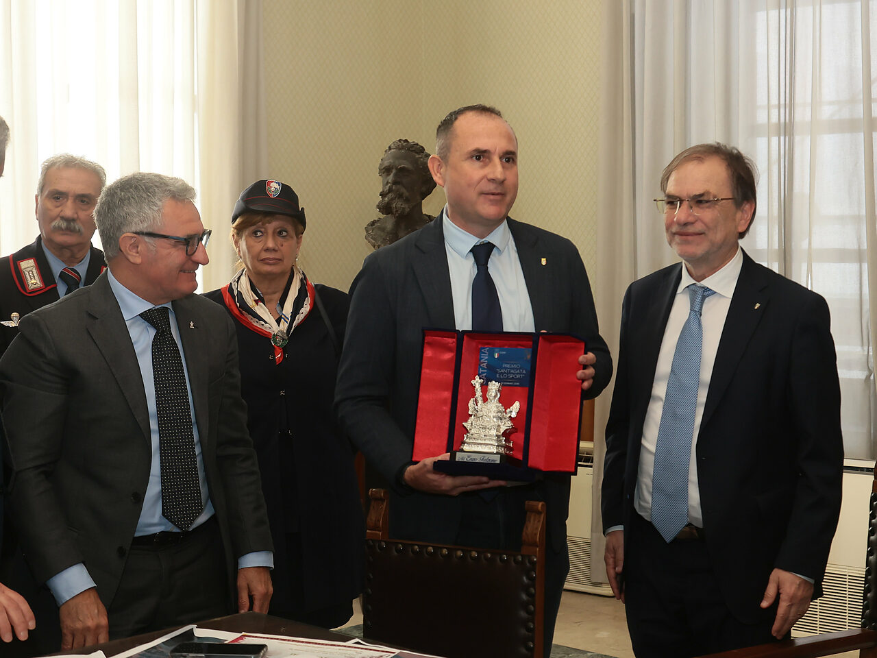 Consegna premio premio “Sant’Agata e lo Sport”