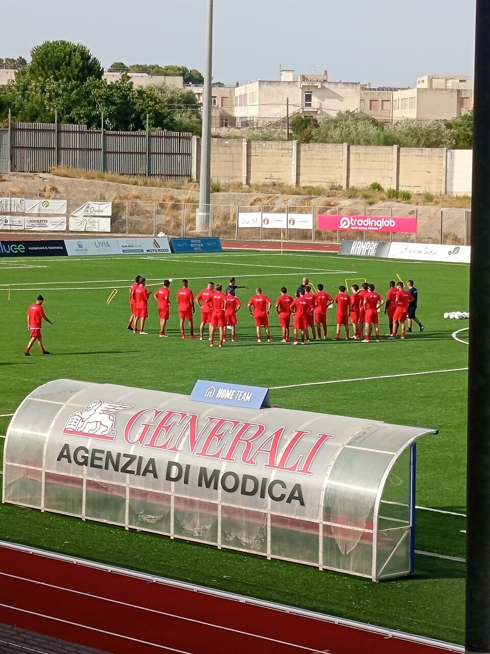 Modica allenamento