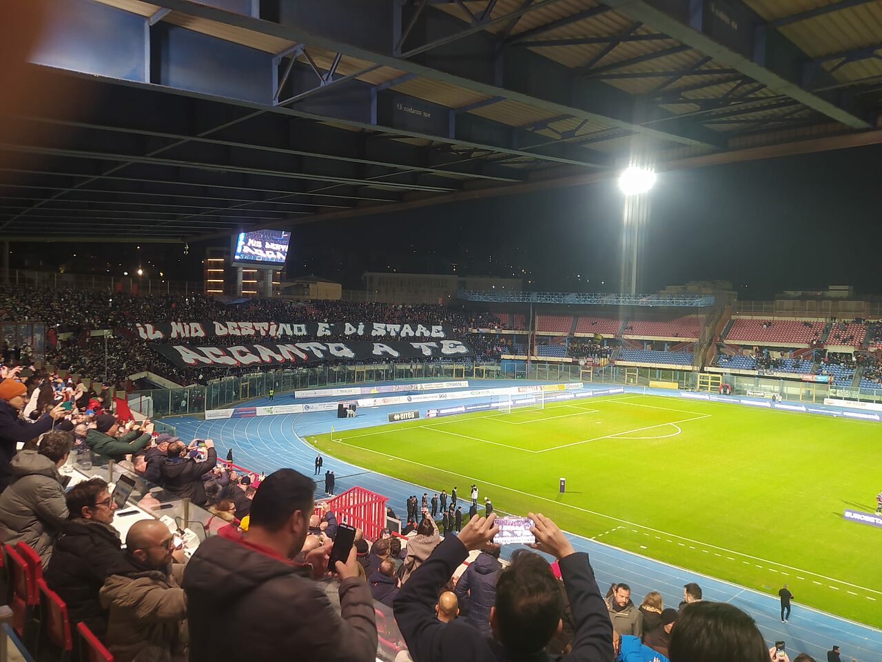 Curva nord stadio Massimino