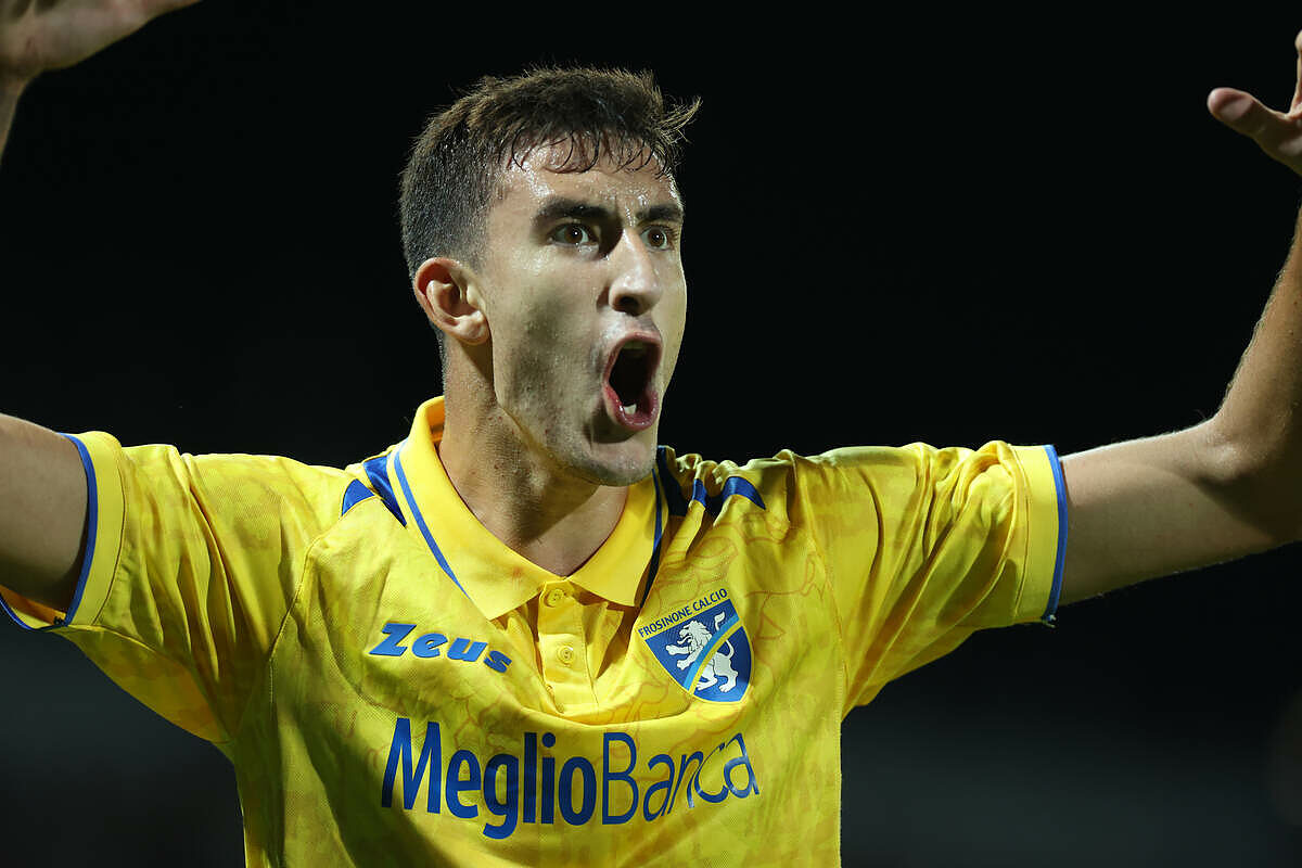 Massimo Zilli, attaccante del Frosinone