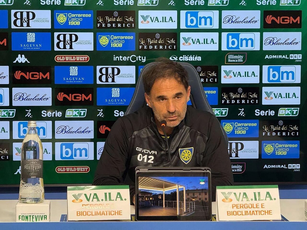 🧐 Carrarese, Pagliuca: "Bonfanti e Dagba out, Belloni da valutare. Vujevic e Pinelli..."