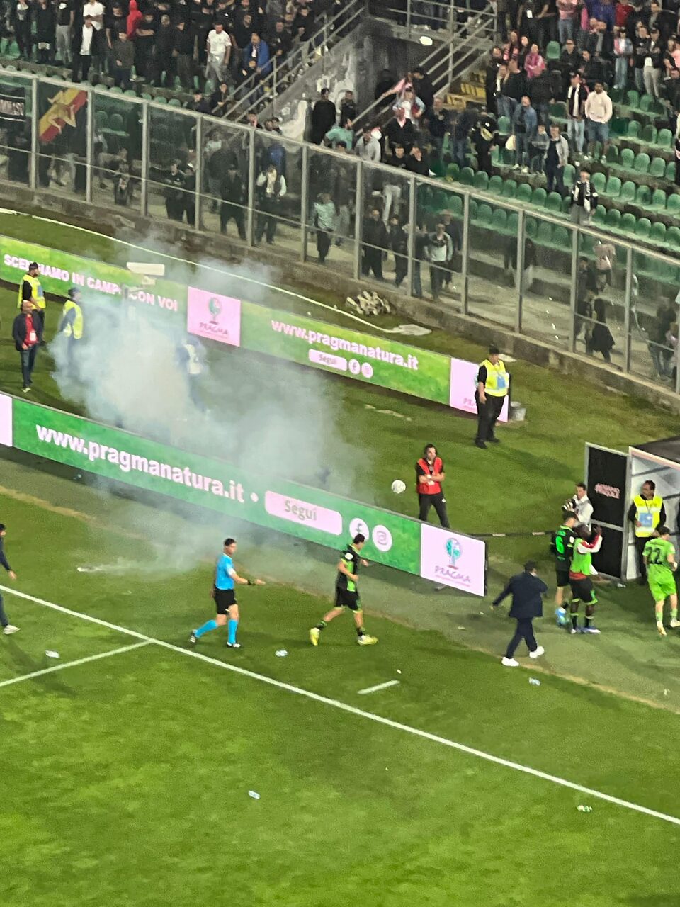 Tensione in Palermo-Catanzaro