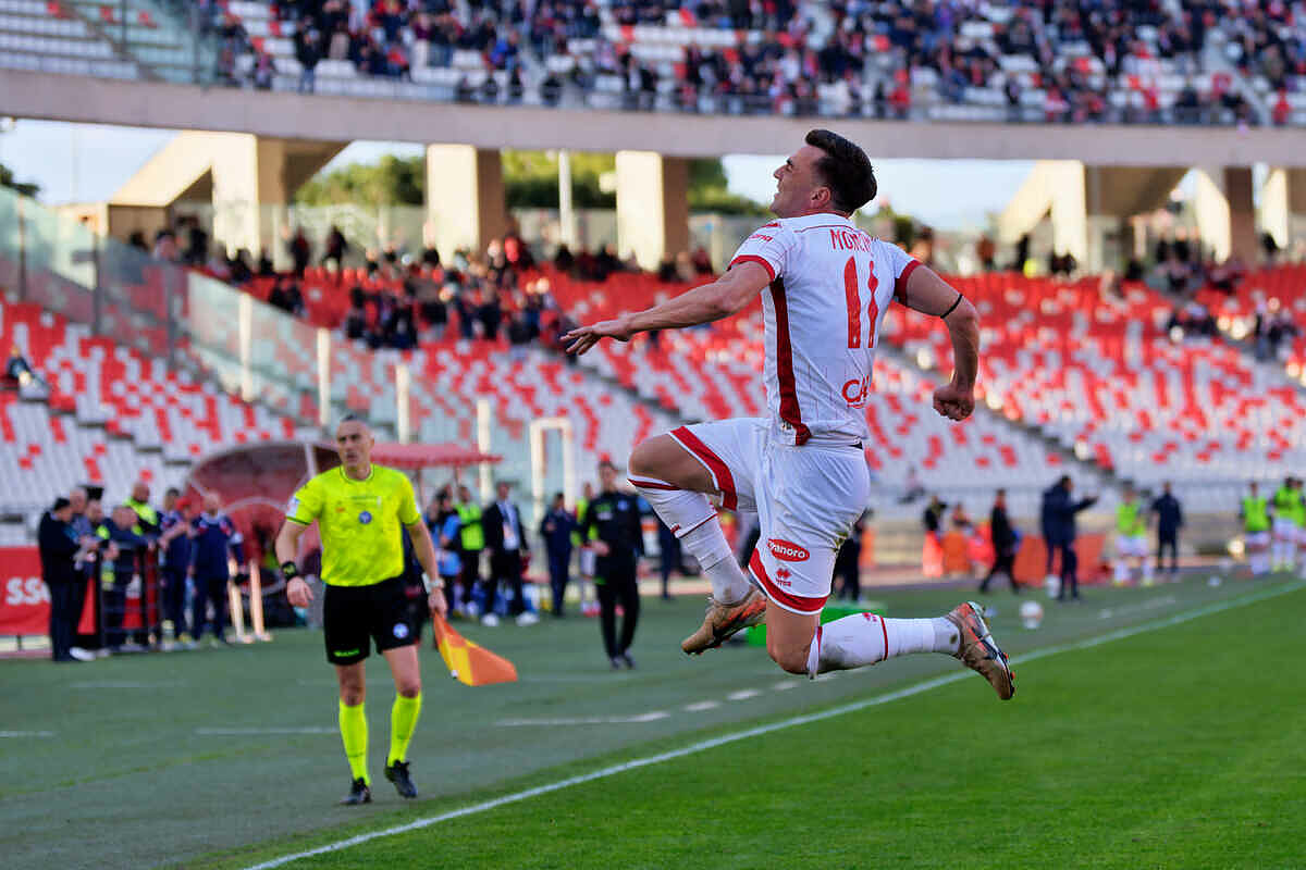 Gabriele Moncini, attaccante del Bari