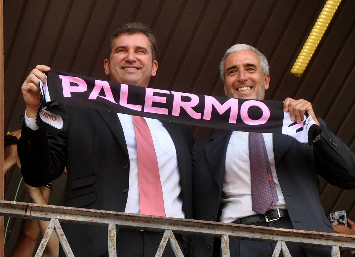 Dario Mirri, presidente del Palermo