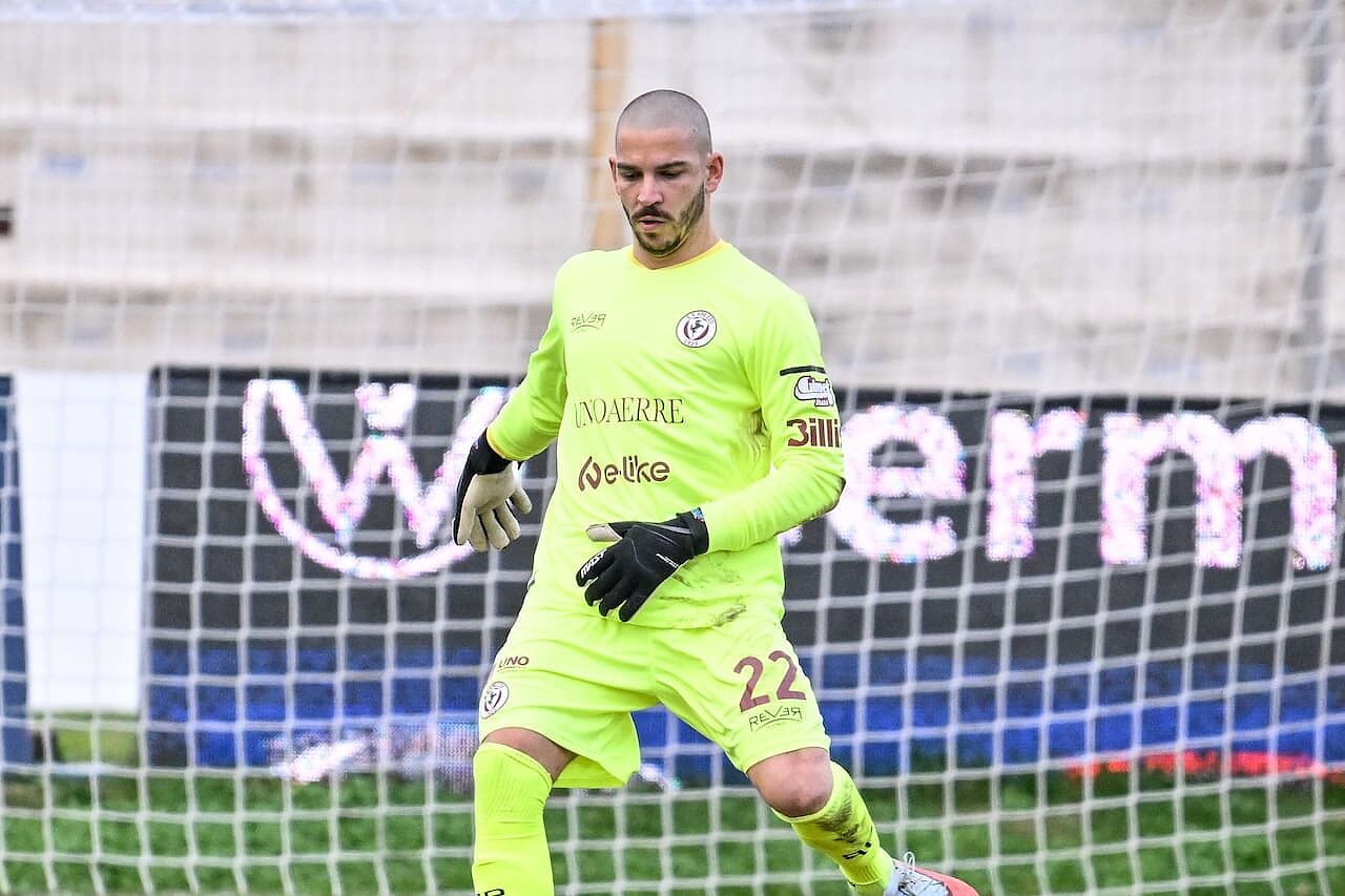Giacomo Venturi, portiere dell'Arezzo