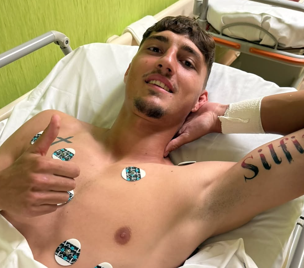 ❤️ Pisa, il messaggio di Bozhinov: "Grazie per l'amore e il supporto. Sto bene"