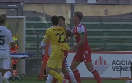 😤 Tensione nel finale a Padova, Sorrentino su tutte le furie: l'accaduto